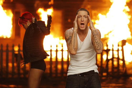 Even though Rihanna is one of the biggest records of the year with Eminem, 