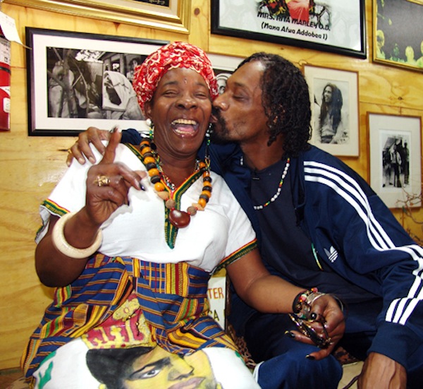 Snoop Lion and Rita Marley