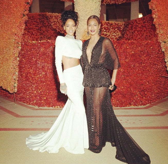 Beyonce and Rihanna