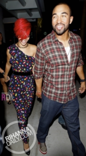 Rihanna And Boyfriend Matt Kemp At Club Drai In LA - Urban Islandz
