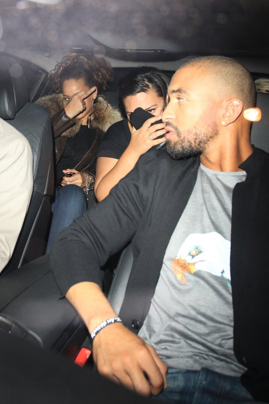 Rihanna and Matt Kemp, getting serious