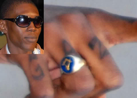 vybz kartel evil masonic ring