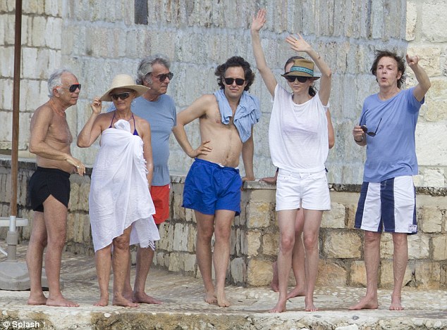 Ralph Lauren Paul Mccartney And Wife Nancy Shevell Vacation In Jamaica Photo Urban Islandz