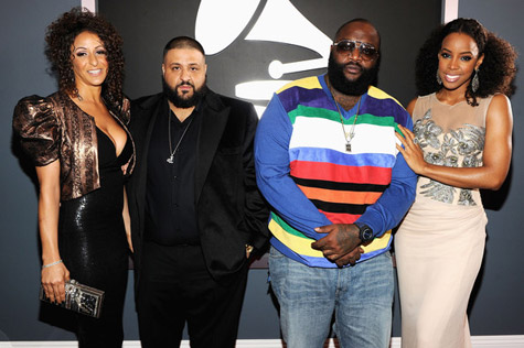 rick ross dj khaled kelly rowland 2012 grammys