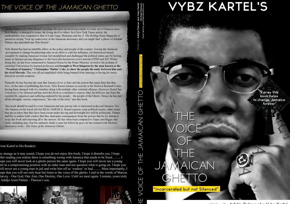 Vybz Kartel book cover artwork