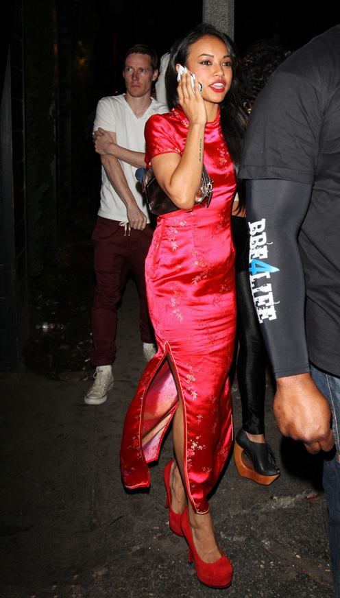 Chris Brown And Karrueche Tran Hit Up The Same Halloween Party Photo Urban Islandz 2100