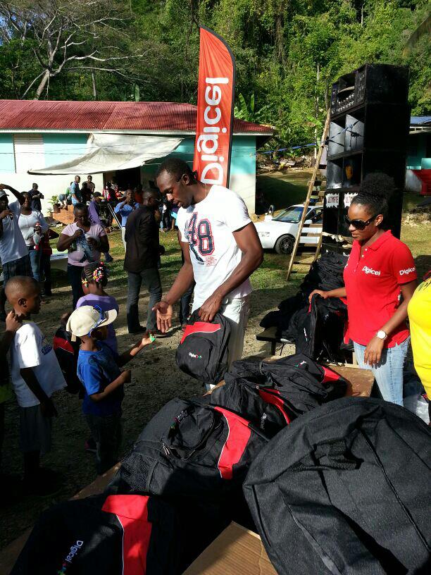 Usain Bolt xmas charity