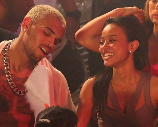 Chris Brown Karrueche Tran 2013 pic