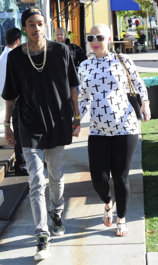 Amber Rose and Wiz Khalifa 1232013 1