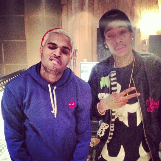 Chris Brown and Wiz Khalifa