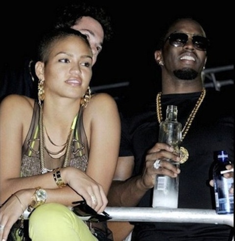 Diddy and Cassie Jamaica