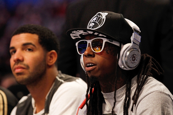 Lil Wayne and Drake 2013 pic