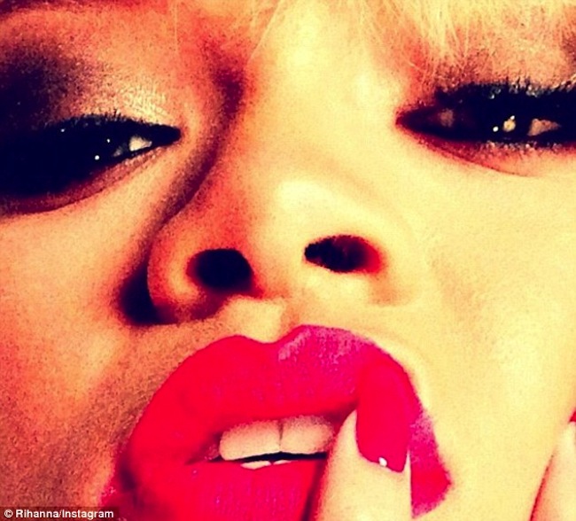 Rihanna close up