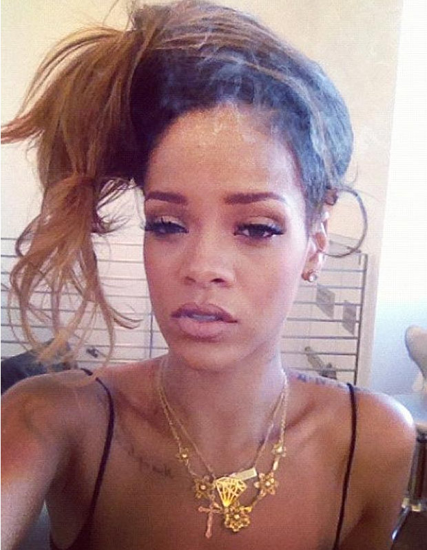 Rihanna hair 2013