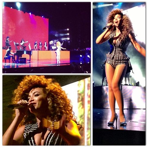 beyonce perform live vegas 2