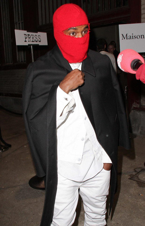 kanye west red ski mask | Urban Islandz