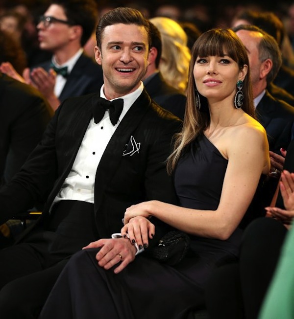 Justin Timberlake and Jessica Biel Grammys