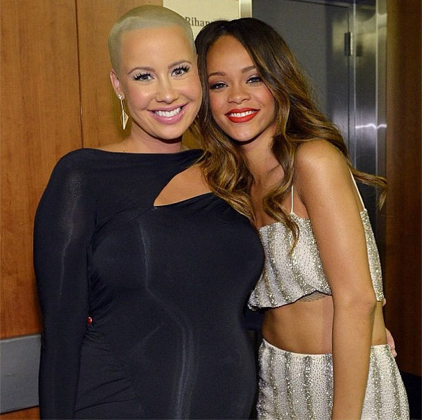 Rihanna and Amber Rose