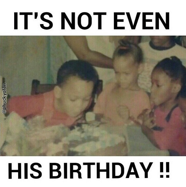 Young Rihanna Birthday party