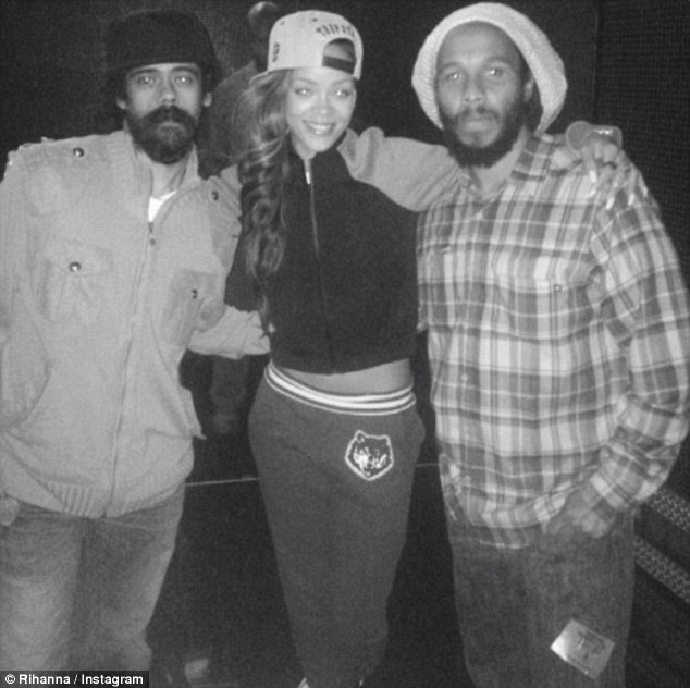 damian rihanna and ziggy marley