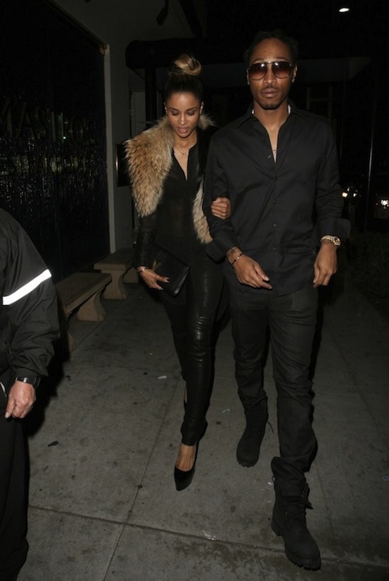 Ciara and Future date 2