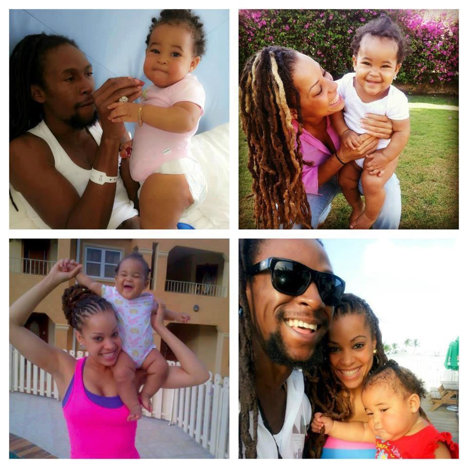 Jah Cure kamila and baby kailani