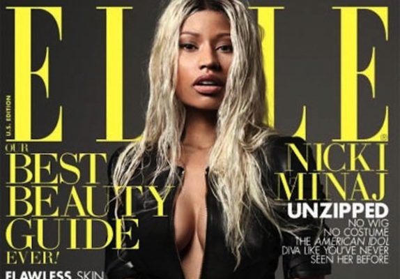 Nicki Minaj Tone Down Her Look For Elle Magazine Cover [PHOTO] - Urban ...