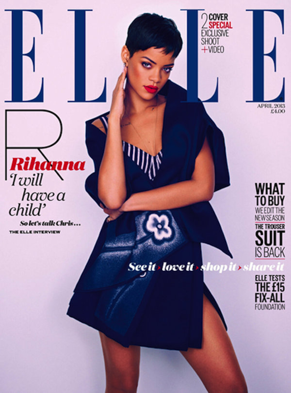 Rihanna Elle UK 2013