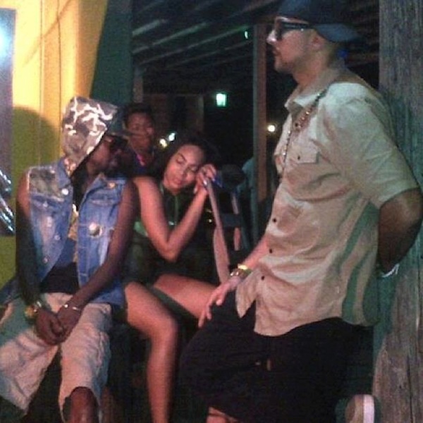 Beenie Man and Sean Paul gallis shoot