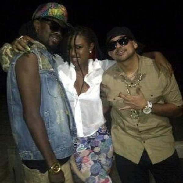 Beenie and Sean Paul video shoot