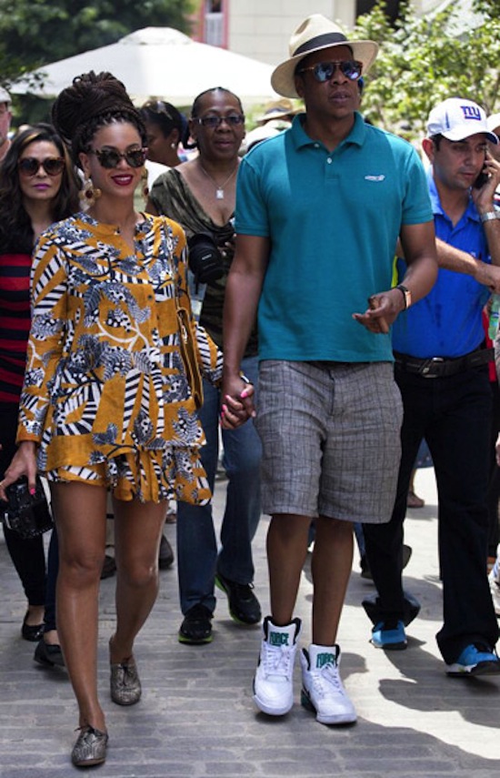 Beyonce and Jay-Z cuba