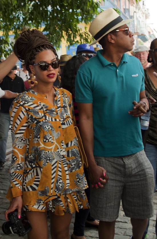 Beyonce and Jay-z cuban anniversary