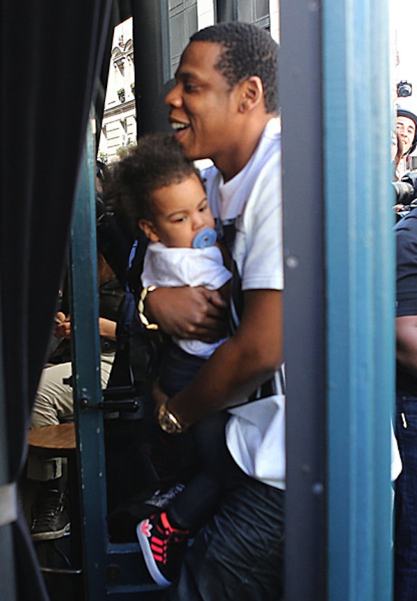 Jay-Z and Blue Ivy 04252013