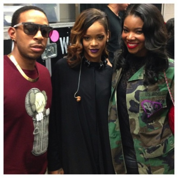 Ludacris Rihanna and Gabrielle Union