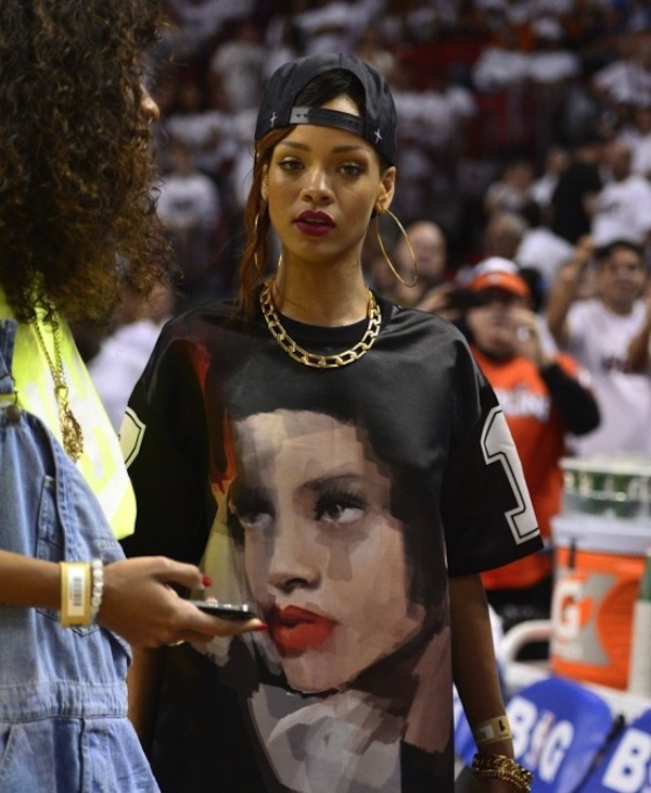 Rihanna Miami Heats Game 2013