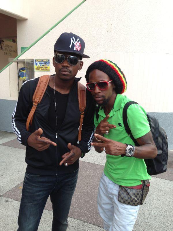 Busy Signal and Jah Cure in Antigua