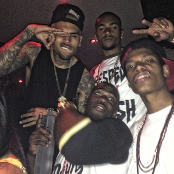 Chris Brown bday vegas 1