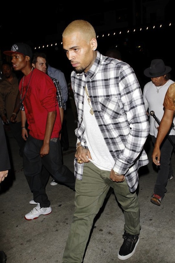 Chris Brown birthday party 2