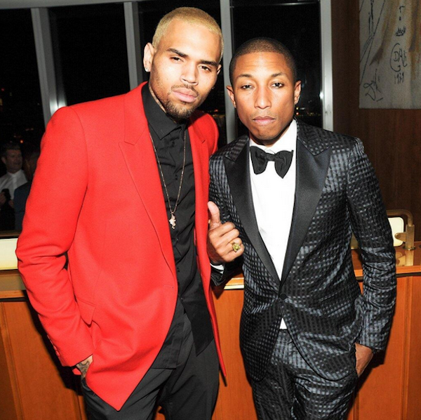 Chris Brown pharrell met gala