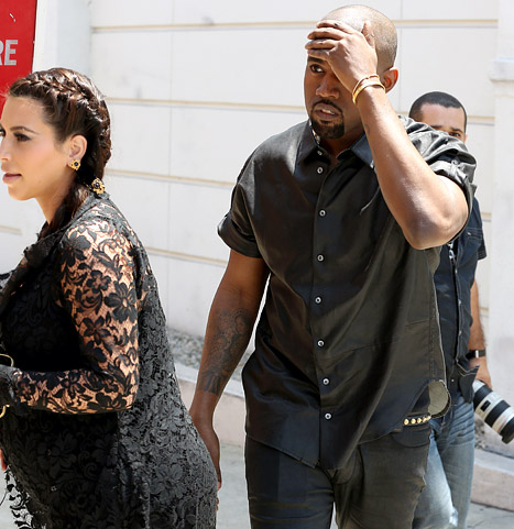 Kanye West Meltdown After Slamming Head In Pole To Avoid Paps [VIDEO ...