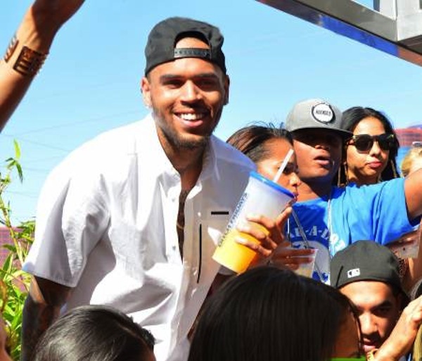 Karrueche and Chris Brown vegas 3