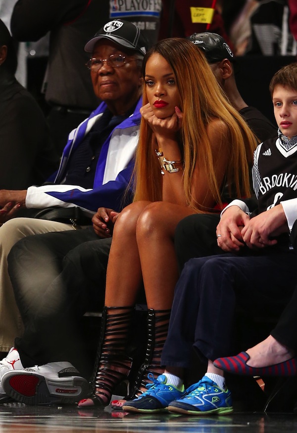 Rihanna Nets Game 1