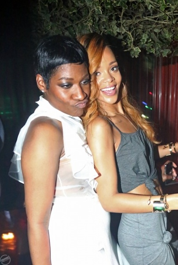 Rihanna and friends partying nyc