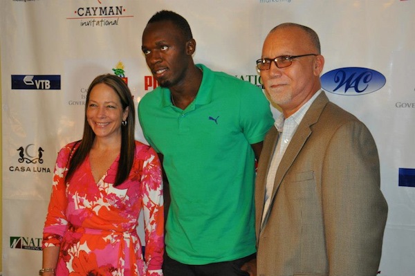 Usain Bolt in grand cayman