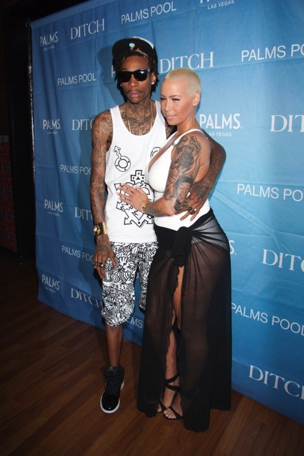 Wiz Khalifa and Amber Rose