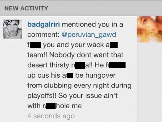 rihanna-jr-smith-instagram comment