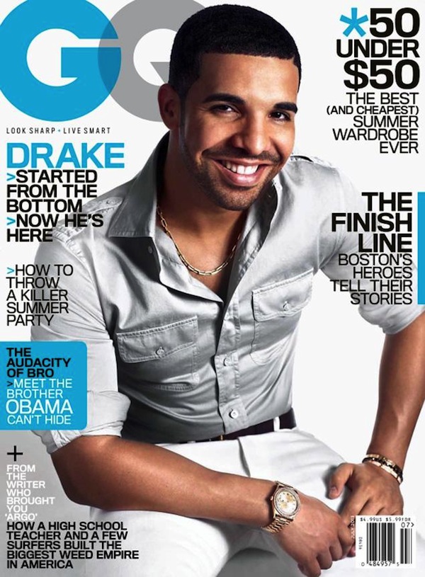 Drake GQ Mag cover