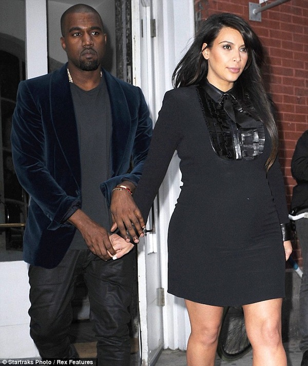 Kim and Kanye preg