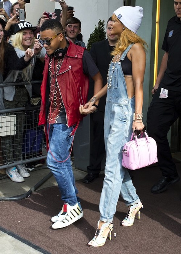 Rihanna and Rajad in London