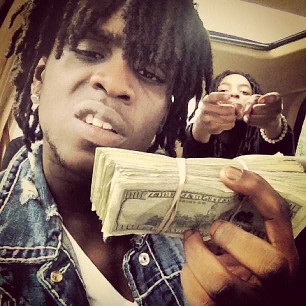 Chief Keef stacks cash